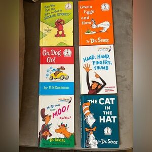 Children's 6 Books Collection with Dr. Seuss